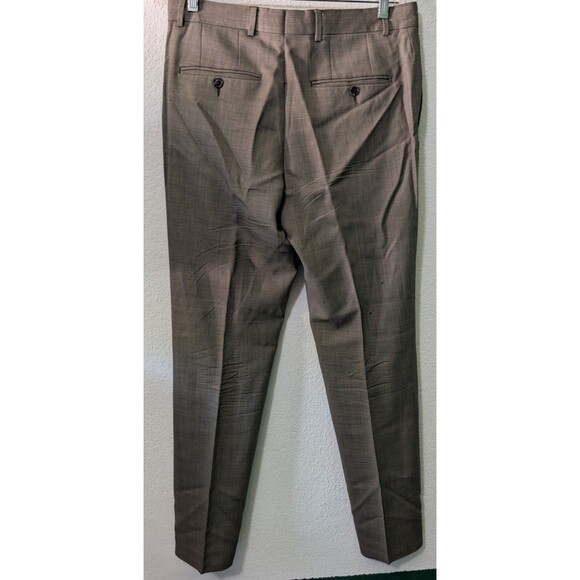 ZARA Mens 2 piece suit Light Gray Wool Pants 35x31 Blazer Size Men's  38 - Picture 9 of 12